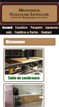Mobile Screenshot of menuiserieleteillier.com